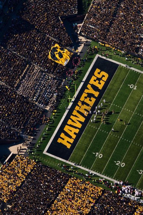 Iowa Hawkeyes Aesthetic, Iowa Hawkeyes Football, Iowa Wallpaper, Iowa City Aesthetic, Iowa Hawkeyes Wallpaper, Iowa Football, Stadium Wallpaper, Iowa Hawkeye Football, Hawkeye Football