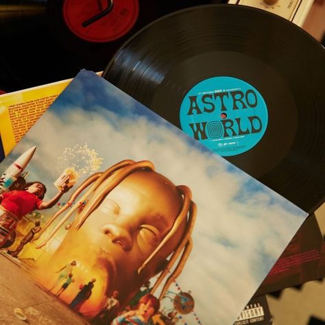 Travis Scott ASTROWORLD Vinyl Astroworld Travis Scott, Travis Scott Album, R&b Aesthetic, Record Chart, Lost Memories, Circle Collage, Travis Scott Astroworld, Vinyl Aesthetic, What Is Science