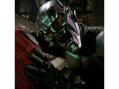 This is a Green Goblin mask from the original 2002 Spiderman movie. The mask is sliced into parts and ready to print. 2002 Spiderman, Green Goblin Mask, Green Goblin Spiderman, Goblin Mask, Top Villains, Character Questions, Film Technique, Vagabond Manga, Willem Dafoe