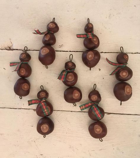 Ohio State Ornaments, Ohio State Buckeyes Crafts, Ohio State Crafts, Buckeye Crafts, Buckeye Tree, Buckeye Nut, Red Christmas Decor, State Ornaments, Snowman Crafts