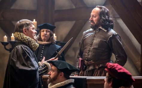 Blissful panto turn: Mark Heap and David Mitchell in the finale of ‘Upstart Crow’ Master Of Crows Grace Draven, Hardy Mockingbird And The Crow, How To Befriend A Crow, Upstart Crow, The Crow Behind The Scenes, Group Of Crows, David Mitchell, Oblivion, The Day