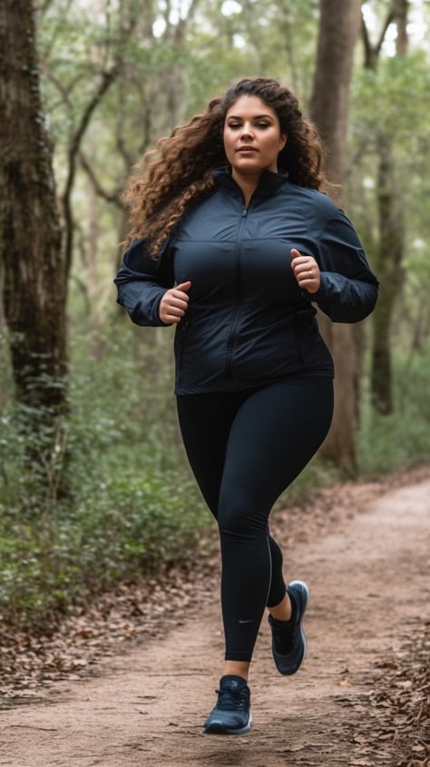 Be Active Aesthetic, Running Outfit Plus Size, Plus Size Running Outfit, Plus Size Fitness Aesthetic, Gym Outfits For Women Plus Size, Jogging Outfit Running, Plus Size Sporty Outfits, Gym Attire Women, Plus Size Active Wear