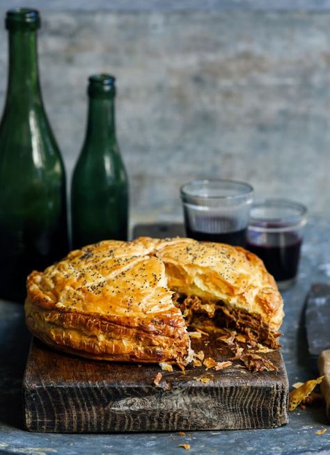 Pulled Lamb, Rosemary and Cheese Pie | dish » Dish Magazine Leftover Roast Lamb, Lamb Pie, Pulled Lamb, Cheese Pie, Lamb Dishes, Cheese Pies, Savory Tart, Lamb Roast, Meat Pie