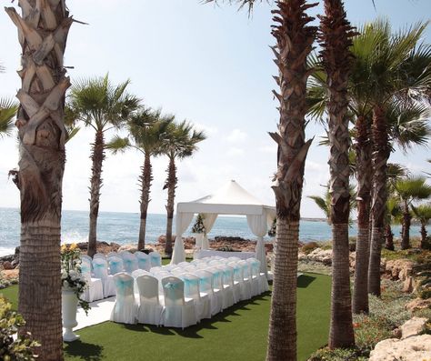 This stunning ceremony venue, the Olympian Sunset at the Olympic Lagoon Paphos! Purple Prom Dress Short, Cyprus Wedding, All Inclusive Wedding, Classy Prom, Wedding Hotel, Classy Prom Dresses, Paphos, Ceremony Venue, Wedding Mood Board