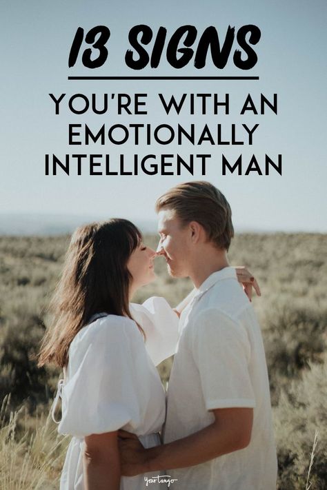 13 Signs Of Emotionally Intelligent Men | YourTango Intelligent Men, Intelligent Man, Relationship Vision Board, Emotional Blackmail, Emotionally Intelligent, Love You Boyfriend, Romance Tips, Healthy Man, What Men Want