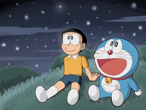 Yeh Dosti Hum Nahi Todenge, Doremon Wallpaper Full Hd, Doreamon Nobita, Nobita And Doraemon, Doraemon And Nobita, Doraemon And Nobita Friendship Wallpaper, Cartoons Aesthetic, Nobita Doraemon, Friendship Wallpaper