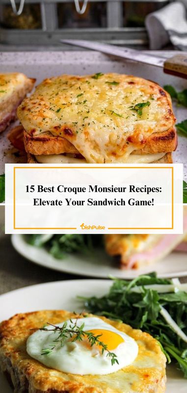 Elevate your sandwich game with the 15 Best Croque Monsieur Recipes! 🥪🧀 


#CroqueMonsieur #SandwichLovers #FrenchCuisine #GourmetDelights #DishPulse Authentic Croque Monsieur Recipe, Croque Madame Sandwich, French Ham And Cheese Croque Monsieur, Croc Monsieur Recipe, Crock Madame, Croque Recipe, European Sandwiches, Croque Sandwich, French Sandwich Recipes