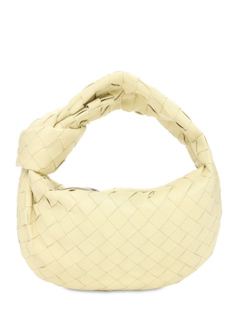 Find Bottega Veneta Mini Jodie Intrecciato Leather Bag on Editorialist. Height: 23cm Width: 28cm Depth: 10cm. Single top handle. Top zip closure. Leather lining Mini Jodie Bag, Icecream In A Bag, Mini Jodie, Leather Weaving, Handle Bag, Street Style Outfit, London Fashion Week, Bago, Leather Top