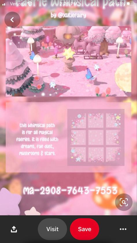 Animal Crossing Pink Custom Design, Pastel Path Animal Crossing, Acnh Pink Dirt Path, Pink Road Acnh, Animal Crossing Pink Path Codes, Acnh Island Entrance Ideas Kawaii, Motifs De Sol Animal Crossing New Horizon, Pink Citycore Acnh, Acnh Paths Designs Pink