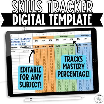 Track student progress and identify areas for improvement with our easy-to-use digital tool. With Skills Tracker, you can:

 Create custom assessments
 Monitor student progress over time
 Identify students who need additional support
 Get insights on how to improve learning

Try Skills Tracker Data Driven Instruction, Student Data Tracking, Track Goals, Data Wall, Printable Habit Tracker, Progress Tracker, Student Skills, Classroom Planning, Data Folder