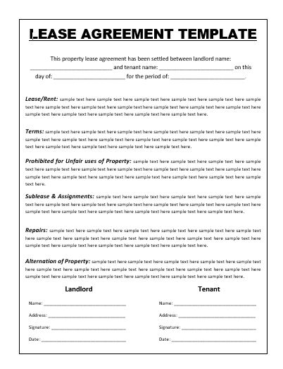 Rental Contract Templates, Lease Agreement Landlord, Lease Agreement Free Printable, Rental Contract, Microsoft Word Free, Tenancy Agreement, Printable Tags Template, Rental Agreement Templates, Meeting Agenda Template