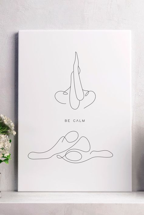 Poetry Scrapbook, Spiritual Line Art, Yoga Line Art, Massage Art, Feminine Line Art, Yoga Artwork, Animal Tattoo Ideas, Whale Wall Art, Feminine Wall Art