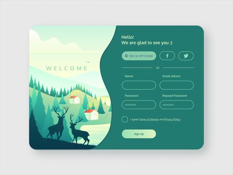 Facebook Redesign, Handwritten Logo Design, Login Page Design, Coding Tutorials, Quiz Design, Sign Up Page, Ui Design Website, Design Library, Webpage Design