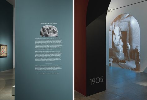 Making The Met, 1870–2020 - Fonts In Use Museum Graphics, Museum Identity, Museum Exhibition Design, Panel Board, Grey Panels, Exhibition Booth, Idea Design, Museum Exhibition, The Exhibition