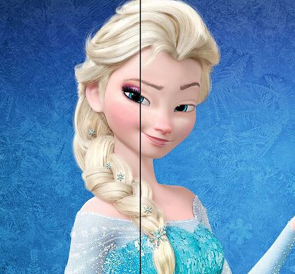 This Is What Disney Princesses Look Like Without Makeup Best Eyes, Anna Faith, Side Braids, Queen Elsa, Side Braid, Without Makeup, Disney Princesses, Look Alike, Music Tv