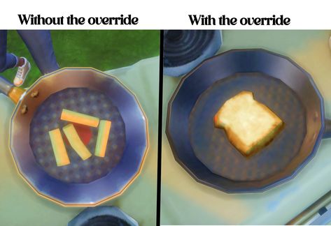 Sims 4 Pan Override, Sims 4 Frying Pan Override, Sims4 Override, Ts4 Override, Sims 4 Cc Override, Sims 4 Replacement, Override Sims 4, Sims 4 Overrides, Sims4 Cc Mods