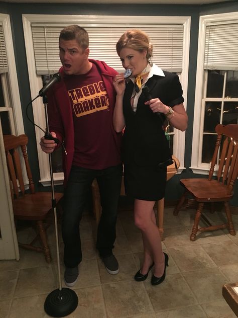 A pitch perfect Halloween, Braden Bella and Treblemaker Halloween Costumes For Two People, Halloween Costumes For Two, Best Friends Halloween Costumes, Friends Halloween Costumes, Best Friends Halloween, Friend Halloween Costumes, Best Friend Halloween, Halloween Costumes Ideas, Best Friend Halloween Costumes