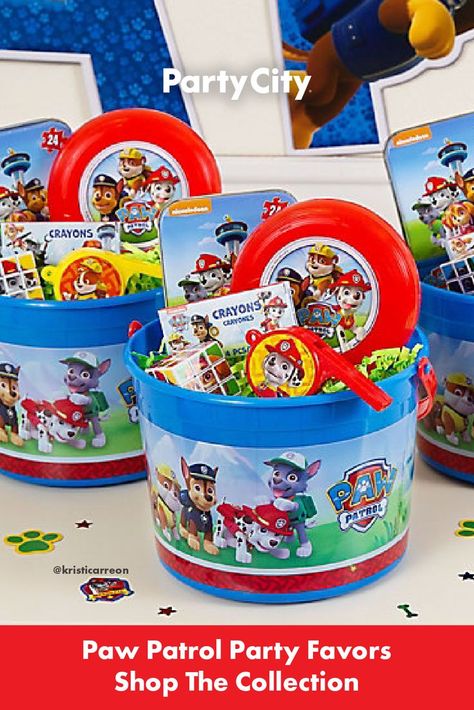 Find fun Paw Patrol party favors at Party City. Mickey Birthday Cakes, Paw Patrol Party Favors, Paw Patrol Shoes, Paw Patrol Party Supplies, Paw Patrol Birthday Party, Patrol Party, Kids Birthday Themes, Mickey Birthday, Paw Patrol Party