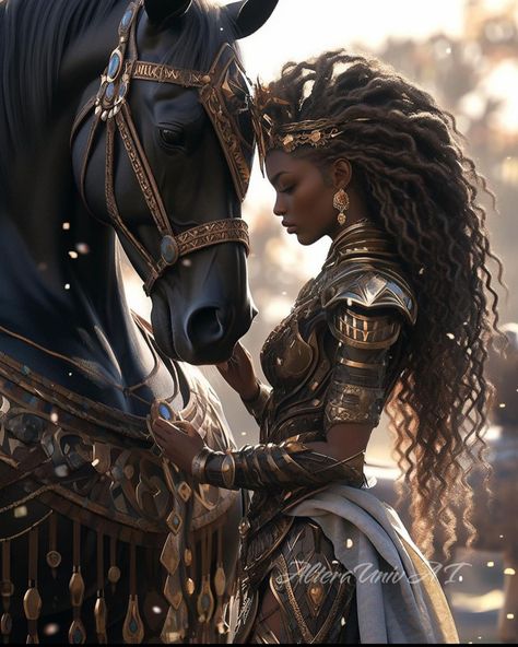 Black Royalty, Black Love Art, Goddess Art, Black Art Pictures, Warrior Princess, Fantasy Aesthetic, African American Art, Fantasy Inspiration, Black Women Art