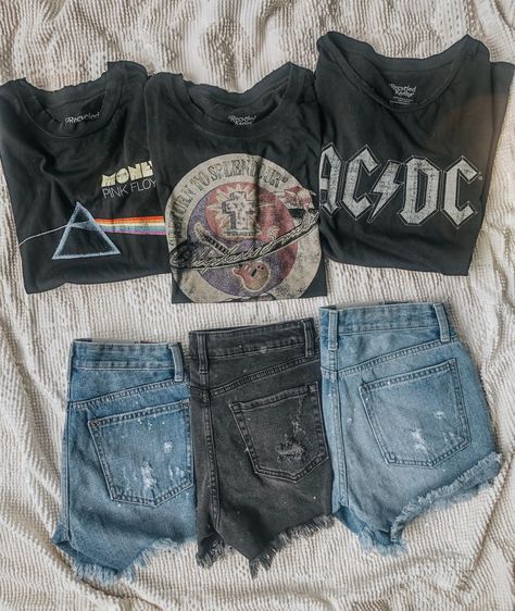 83e8ef518174e1eb6be4a0778d050c9ddesc42799739ri Acdc Outfit Ideas, Acdc Outfit, Marvel Outfits, Teenage Outfits, Skater Girl Outfits, Elegante Casual, Teenager Outfits, Alternative Outfits, Edgy Outfits