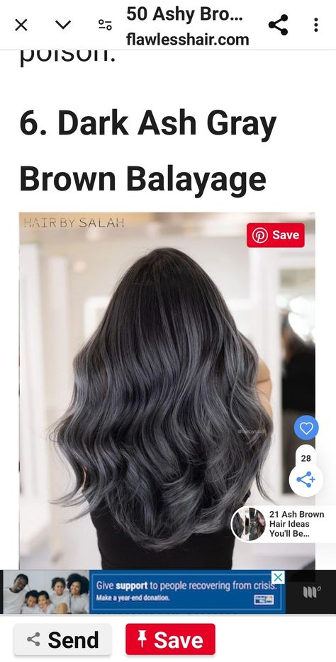 Ashy Brown Hair Balayage, Ashy Brown Hair, Ash Brown Hair, Dark Ash, Brown Hair Balayage, Chicken Fingers, Brown Balayage, Ash Brown, Break Dance