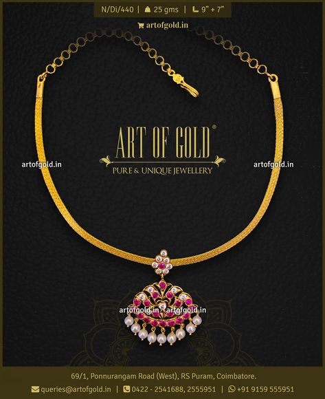 Light Weight #Gold Attigai / Addige Naan Design Gold, Addige Necklace Gold, Nan Chain Designs Gold, Nanu Pathakam Gold Designs, Naan Pathakam Designs, Nanu Designs Gold Latest, Gold Attigai Designs, Padaka Chain Designs, Naan Gold Designs