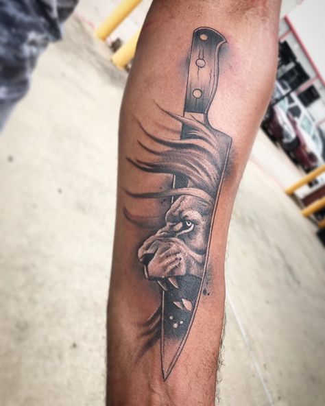 Chef Tattoo Sleeve Design, Chef Related Tattoos, Chefs Knife Tattoo Design, Chef Knife Tattoo, Chef Tatoos Culinary Tattoos, Cooking Tattoo, Culinary Tattoos, Chef Tattoo, Rib Tattoos For Guys