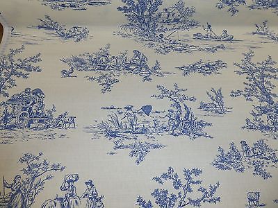 Picture 9 of 11 Toile Curtains, Toile Bedding, Toile Pattern, Shabby Chic Fabric, French Toile, Waverly Fabric, Blue Toile, Toile Fabric, Premier Prints