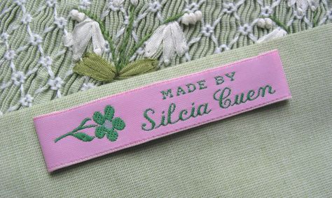 Handmade Labels, Labels For Clothing, Custom Woven Labels, Embroidered Labels, Sewing Labels, Iron On Fabric, Fabric Labels, Garment Labels, Clothing Tags