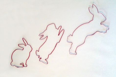 Jumping rabbits by Jane Tilley Hopping Bunny Tattoo, Bunny Jumping Drawing, Jumping Rabbit Illustration, Rabbit Jumping Drawing, Jumping Bunny Drawing, Bunny Jumping Tattoo, Jumping Bunny Tattoo, Bunny Jumping, Sew Bunny