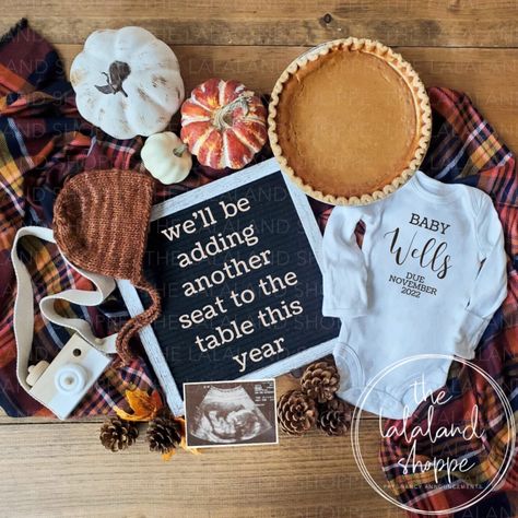 Thanksgiving Baby Announcement, Fall Baby Announcement, Thanksgiving Pregnancy Announcement, Fall Pregnancy, Fall Pregnancy Announcement, Digital Baby Announcement, Pregnancy Congratulations, November Baby, Surprise Baby