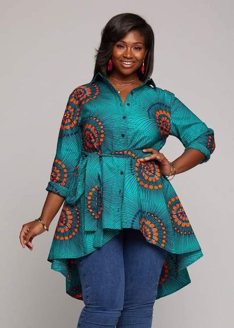 Kitenge Tops, African Blouses, African Tops, African Print Tops, Ankara Tops, African Print Clothing, African Wear Dresses, Afrikaanse Mode, African Inspired Clothing