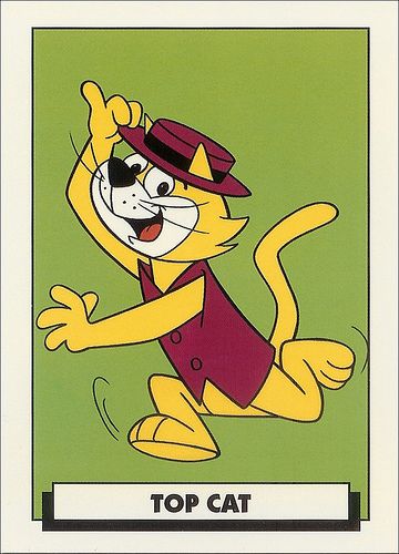 17F Top Cat | From the box Credits: Special thanks to all th… | Flickr Hanna Barbera Cartoons, Old School Cartoons, School Cartoon, Top Cat, Classic Cartoon Characters, Felix The Cats, Saturday Morning Cartoons, Favorite Cartoon Character, Cat Top