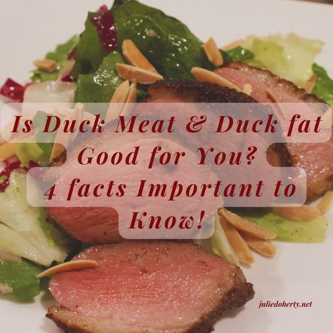 Discover some 🤔 startling facts about 🦆 Duck Meat & Duck fat in regards to your Health & Does it contribute to major ❤️ health problems? Click on the Link Below 👉 to learn more: #hearthealth #foodfacts #healthconcerns #duckmeat #duckfat Duck Fat, Duck Duck, Unhealthy Food, Food Facts, Health Risks, Important Facts, Health Problems, Health Benefits, Healthy Eating