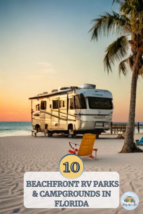 Dreaming of waking up to the sound of waves right outside your RV? Discover the top 10 beachfront RV parks & campgrounds in Florida for the ultimate seaside escape. Whether you're a seasoned RVer or planning your first coastal adventure, these spots promise unforgettable memories. Where will you park your RV for a beachside view? Dive into our list and start planning your sun-soaked getaway now! #rvingknowhow #RVbeachfront #FloridaCampgrounds #RVadventure Campgrounds In Florida, Rv Parks In Florida, Florida Campgrounds, Best Rv Parks, Rv Resorts, Islamorada Florida, Rv Destination, Sound Of Waves, Rv Parks And Campgrounds