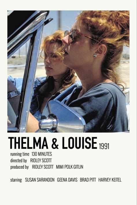 Louise And Thelma, Thelma And Louise Movie Poster, Thelma And Louise Poster, Thelma And Louise Aesthetic, Thelma And Louise Movie, Theater Living Room, Cowboy Movies, Thelma And Louise, Thelma Louise