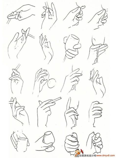 Imagen de drawing, draw, and art Cup Drawing, Holding Something, Hand Gestures, Hand Drawing Reference, Hand Reference, Hands Holding, Poses References, Drawing Skills, Drawing Lessons