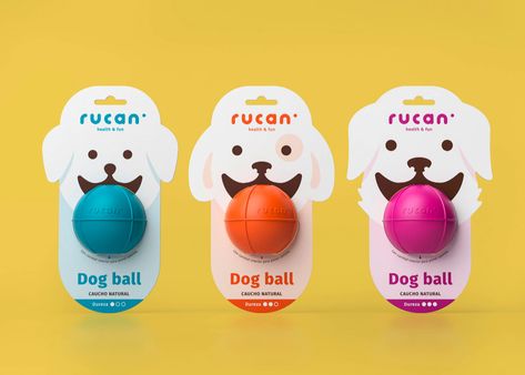 Rucan – Packaging Of The World Dog Toy Packaging Design, Toys Packaging, Dog Boarding Ideas, Pet Food Packaging, Pet Branding, Cute Dog Toys, Toys For Dogs, Toy Packaging, Structural Design