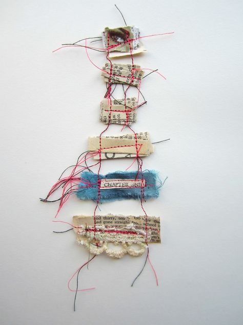 mordmardok: Emma Parker: “Collect your memories carefully; fold them up and bind them together with a strong thread; lest we forget the fr... Collections Art Gcse, Memories Textiles, Fragile Art, Emma Parker, Fragile Beauty, Sculpture Textile, Buch Design, Art Therapist, Lest We Forget