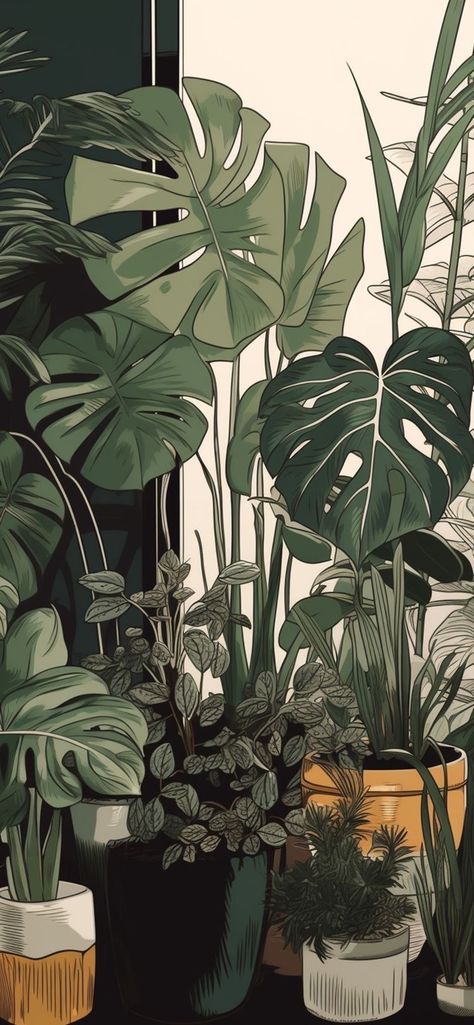 Plant Room Wallpaper, Leafy Iphone Wallpaper, Herb Aesthetic Wallpaper, Witchy Phone Wallpaper Aesthetic, Sage Green Iphone Wallpaper Aesthetic, Cute Plant Backgrounds, Ipad Wallpaper Aesthetic Men, Ipad Paper Wallpaper, Ipad Wallpaper Aesthetic Plants