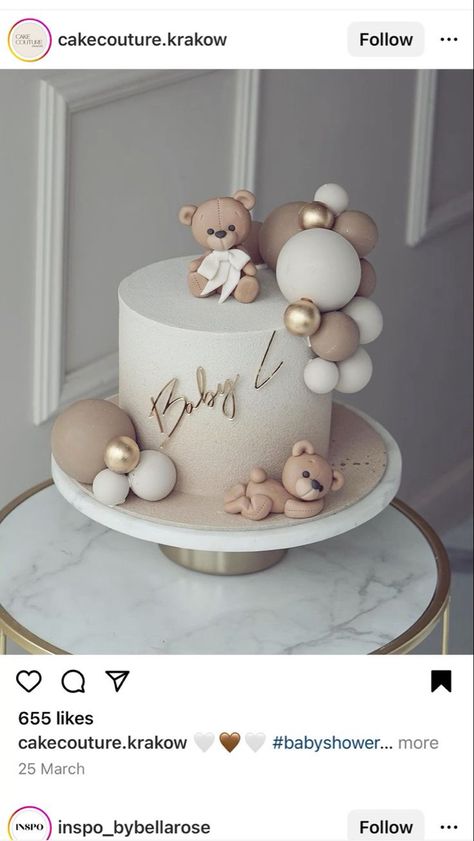 Gender Reveal Cake With Teddy Bears, Bearly Wait Cake Ideas, Oh Baby Cake Ideas, Gender Reveal Bear Cake, Brith Cake, Bear Themed Baby Shower Cake, Teddy Bear Gender Reveal Cake, Bearly Wait Baby Shower Cake, Bear Gender Reveal Cake