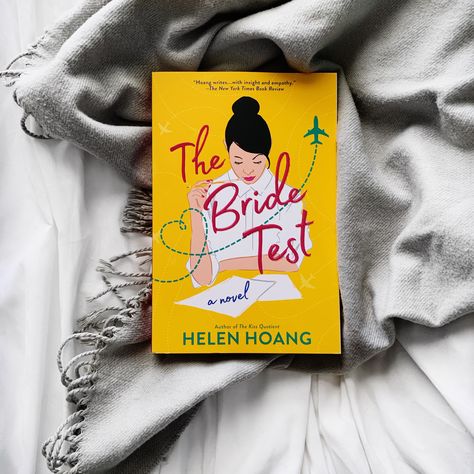 Helen Hoang Books, The Bride Test Book, Bride Test Helen Hoang, The Bride Test Helen Hoang, Goodreads Aesthetic, Books Obsession, The Bride Test, Helen Hoang, The Kiss Quotient