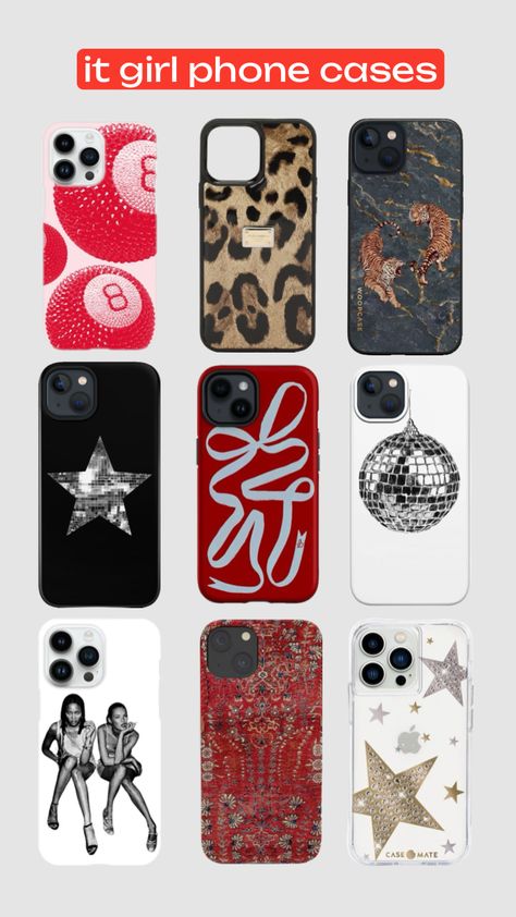 #phonecasecollage #phonecases #itgirl #itgirlphonecase #coolgirl #coolgirlphonecase #animalprint #disco #katemoss #modelphonecase #fashion Chic Phone Case, Skin Care Business, Application Iphone, Christmas Phone Case, Pretty Iphone Cases, Cases Diy, Cell Case, Clear Iphone Case, Diy Phone Case