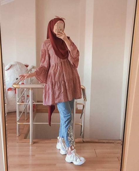 Modest Casual Outfits, Oufits Casual, Muslim Outfits Casual, Stylish Short Dresses, Hijabi Fashion Casual, Modest Dresses Casual, Hijabi Outfits Casual, Modesty Fashion, Everyday Fashion Outfits