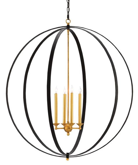 Ogden Orb Chandelier Traditional Chandeliers, Black Pendant Lamp, Orb Chandelier, Concrete Furniture, Arm Chandelier, Traditional Chandelier, Large Chandeliers, Black Chandelier, Modern Pendant Light