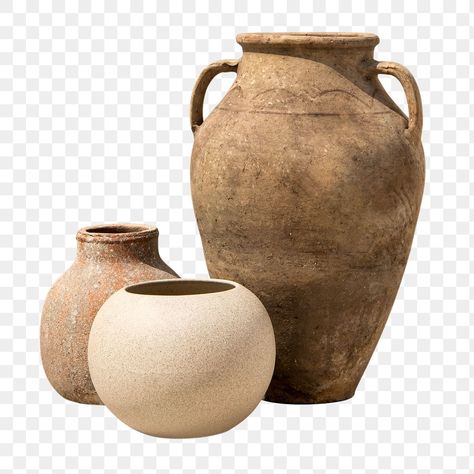 Pot Reference, Vase Png, Pot Image, Outdoor Vases, Pottery Pots, Vase Pottery, Traditional Pottery, Clay Vase, Ceramic Pots