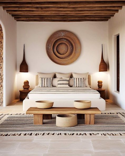 Cozy Decor, Dream Home Design, 인테리어 디자인, Tulum, Home Decor Bedroom, Bedroom Inspirations, Home Bedroom, Home Deco, Bedroom Interior