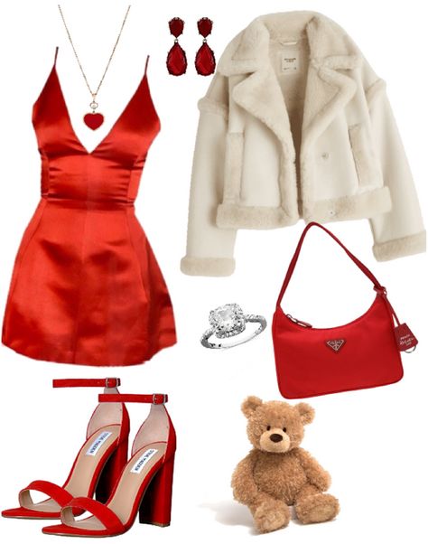 Valentines Day Outfits Aesthetic, Polyvore Outfits Aesthetic, Valentine Outfits For Women, Outfits Drawing, Valentines Day Outfits, Cute Valentines Day Outfits, Valentines Outfit, Random Outfits, Top Clothing Brands