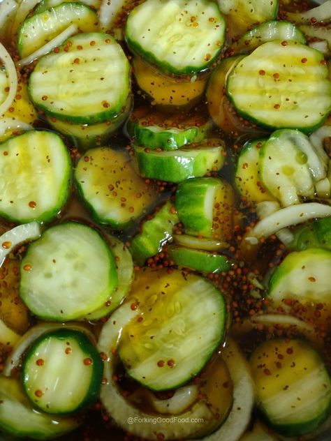 Refrigerator Bread & Butter Pickles Recipe Pickles Refrigerator, Refrigerator Bread And Butter Pickles, Easy Pickles, Bread N Butter Pickle Recipe, Easy Pickle, Bread And Butter Pickles, Sour Pickles, Butter Pickles, Pickles Recipe