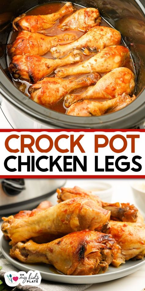 Easy Crockpot Chicken Drumsticks, Crockpot Chicken Legs Slow Cooker Drumstick Recipes, Chicken Drumstick Recipes Crock Pot, Crockpot Recipes Drumsticks, What To Make With Drumstick Chicken, Chicken Drumsticks In Crockpot Recipe, Slowcooker Drumsticks Crock Pot, Gluten Free Chicken Slow Cooker Recipes, Chicken Legs In Slow Cooker